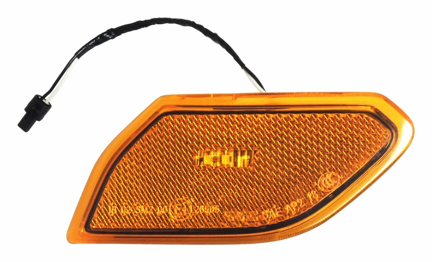 Crown Left Front Side Marker Lamp for 2018+ Jeep JL Wrangler & JT Gladiator - 68302119AB